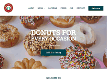 Tablet Screenshot of deliciousdonutspdx.com